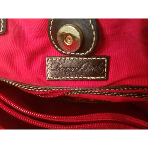 Dooney & Bourke Gretta Perry Women's Satchel Bag, Large - Brown - Picture 6 of 11